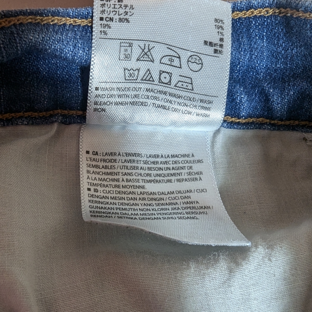 Old Navy Sweetheart Size 16 Bermuda Jean - Picture 10 of 11